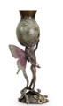 Brass Rose Garden Fairy Vase