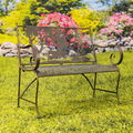 Farm Life Iron Bench | ZLIZR220865-BZ