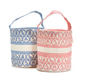 Easter Egg Hunt Bag with Bunny and Gingham Print | TC44522-20