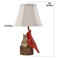 Mr. and Mrs. Cardinal Lamp | AHSL2800RD-UP1