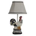 Checkers the Rooster Lamp | AHSL2567WHBK-UP1