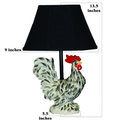 Tucker the Antique Rooster Lamp | AHSL1100-UP1