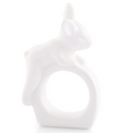 Porcelain Rabbit Napkin Rings Set of Four | ACD315PBN