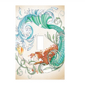 Hand Painted Vintage Mermaid Switch Plate | GIIR760010046
