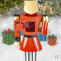64.8" Tall Standing Iron Nutcracker with Lantern & LED Lights "Lucien" | ZR220432 | Zaer