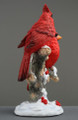 Cardinal Pair Perching on Snowy Branch | USIWU78358AA