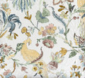 Handmade Savannah Floral Bird Quilted Bedding in Yellow |IMHQDSAVANNAHYELLOW