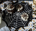Handpainted Enamel Halloween Platters