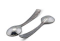Feather Pewter Salad Servers | ACD219H11