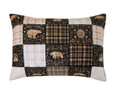Bear Plaid Patchwork Faux Mink Bedding Set | DUKDQMP24099