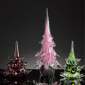 Lavender Art Glass Christmas Tree | SPI58094