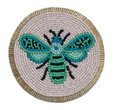 Beaded Glass Bug Coaster Set of 4 | HM0034