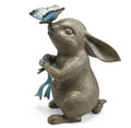 Bunny and Butterfly Garden Sculpture | SPI35766 