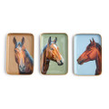 Horse Latitudes Enamel and Metal Trinket Tray | TC55526