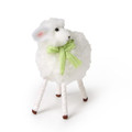 Flocked Sheep with Bow | TC82764