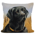 Black Lab Indoor Outdoor Pillow | MCMHS2609