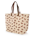 Horse Silhouette Printed Tote Bag | TC55577