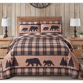 Cabin LIfe Bear Quilt Set | DUKDQ23248