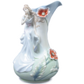 Lady and Poppy Fine Porcelain Vase | USIAP20252AA