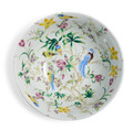 Bird & Blossom Chinoiserie Decorative Centerpiece Bowl | TCBLF175