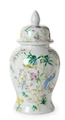 Bird & Blossom Chinoiserie Covered Temple Jar | TCBLF176