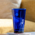 Set of 4 Heron 17oz Cobalt Blue Pint Glass | ROLBluePintHeronsetof4