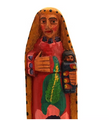 Handmade 15 inch Guatemalan Wooden Virgin Mother Figure | MCHAC-WFM-2507