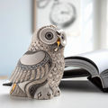 Great White Owl Ceramic Figurine - Mama