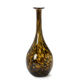 Hand Blown Large Long Neck Tortoise Print Vase | TC55638