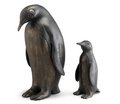 Papa Penguin with Chick Outdoor Sculptures | SPI51239