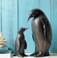 Papa Penguin with Chick Outdoor Sculptures | SPI51239