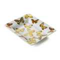 7 1/2"Butterfly Garden Decorative Tray | TCBLF184