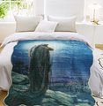A Prayer for Peace Quilted Throw Blanket | DUKDQT25129