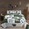Bear Wilderness Patch Quilt Set | DUKDQ25170