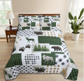 Bear Wilderness Patch Quilt Set | DUKDQ25170