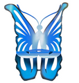 Hand Forged Butterfly Rocker | CFBUTTERFLYROCKINGCHAIR