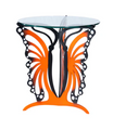 Monarch Butterfly Glass Top Table | CFMONARCHTABLE