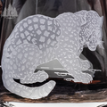 African Safari Crystal Stemless Wine Glass Set of 4 | EC673-AF-Safari/4