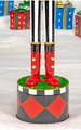  65" Tall Standing Iron Nutcracker with Christmas Gifts & LED Lights | ZLIZR220433