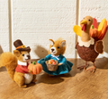 Hand Crafted Felt Harvest Friends Figures | TC82854
