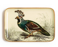 Pheasant Metal Trinket / Desk Tray | TC82856