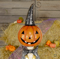 56.5" Tall Jack-O-Lantern Gentleman with Basket of Spiders | ZLIZR196174