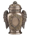 Cherub Holding Dove Winged Remembrance Urn | USIWU78635A4