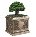 Tree Of Life With Swallows Rectangular Remembrance Urn | USIWU78608V4