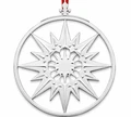 Compass Rose Polished Pewter Ornament | LOVORCOMPASSROSE
