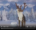 Extra Large Talking/Singing Nordic Reindeer Stuffed Animal | HTU0616