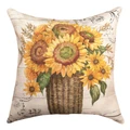 Fall Sunflower Bouquet Climaweave Indoor/Outdoor Pillow | MWWSLSUN1