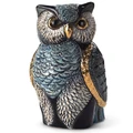 Blue Owl Ceramic Figurine - Medium | DER1018RD