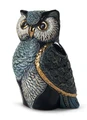 Blue Owl Ceramic Figurine - Medium | DER1018RD
