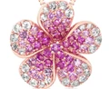 14K RG Ombre Plumeria Pendant | Nature Jewelry | HTSFPP-35701/PS